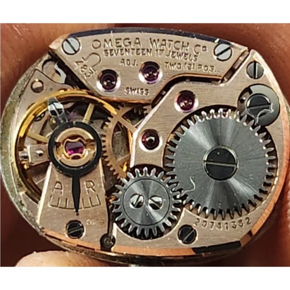 Rare Omega 483 Solid 14k White Gold Diamond Case 17J Manualwind Cocktail Watch. - Picture 15 of 17